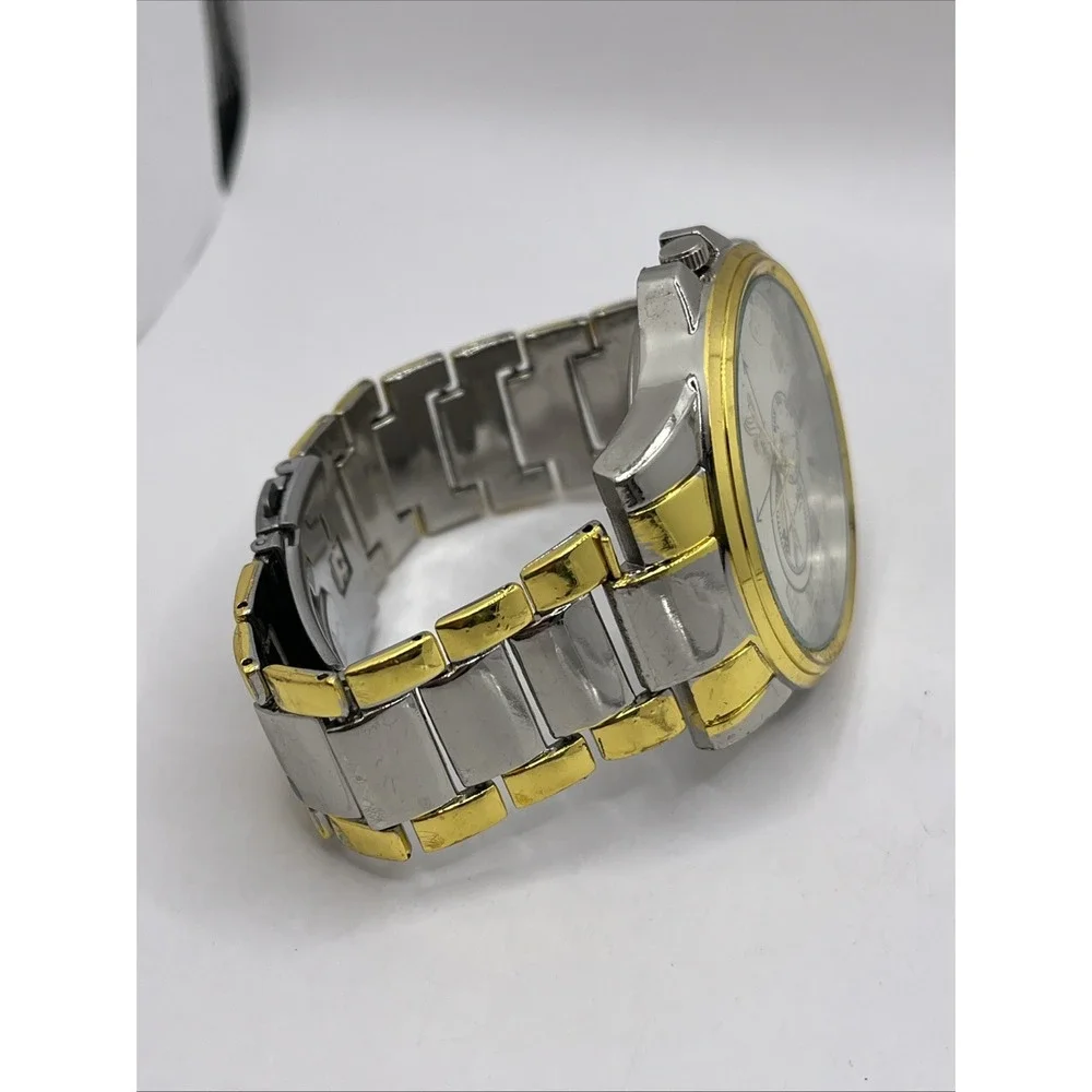 Orlando Men's Quartz Watch Two‎ Tone 6.75